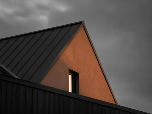 Villa med nytt tak